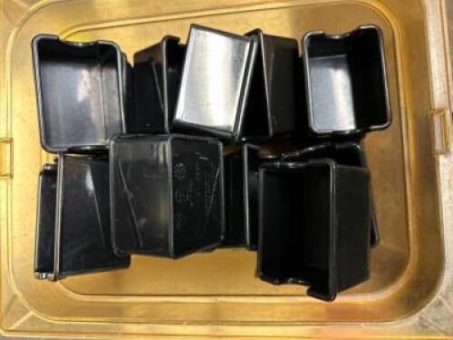 TUB OF ASSORTED SUGAR CADDIES