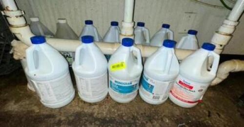 ASSORTED CLEANING CHEMICALS