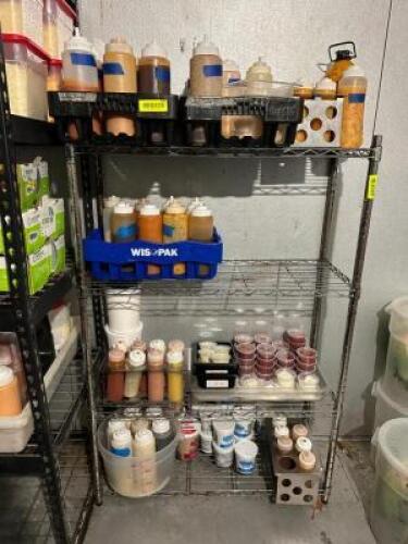 CONTENTS OF SHELVING-ASSORTED FOOD PRODUCT