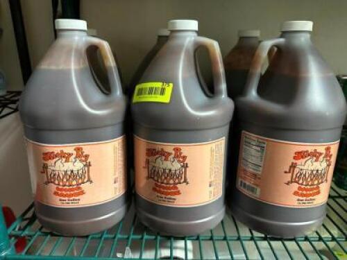 (6)- GALLONS OF STICKY PIG WING SAUCE