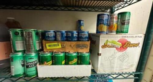 ASSORTED CANNED DRINKS