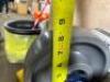 (2) 8" X 2-1/2" SOLID ELASTOMER HEAVY DUTY CASTER (FIXED POSITION) - 4