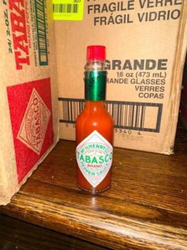 APPROX. (20) - TABASCO / PARTIAL CASE