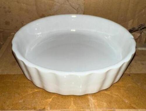 (2) - 10 CT. CASES OF 8 0Z. FLUTED SOUFFLE DISHES