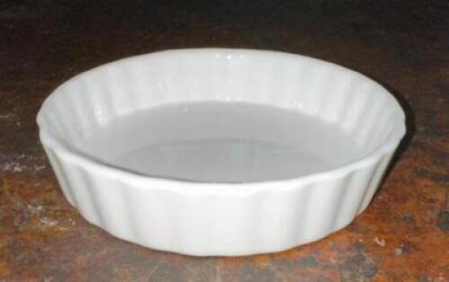 (2) - 6 CT. CASES OF 8 0Z. FLUTED SOUFFLE DISHES