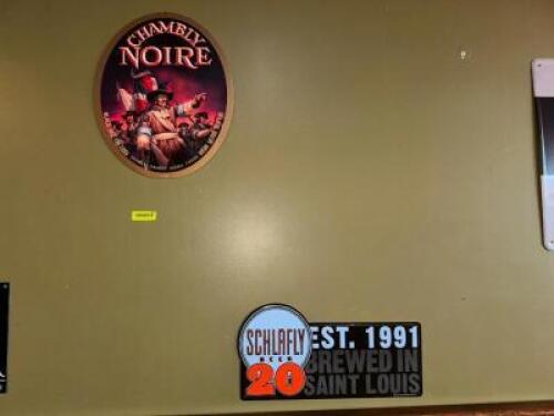 (3) - LIQUOR WALL DECORATIONS