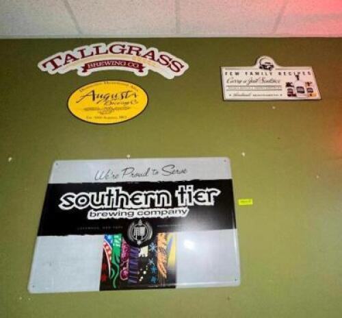 (3) - LIQUOR WALL DECORATIONS