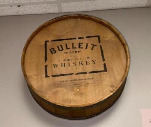 BULLET WHISKEY BARREL WALL DECORATION