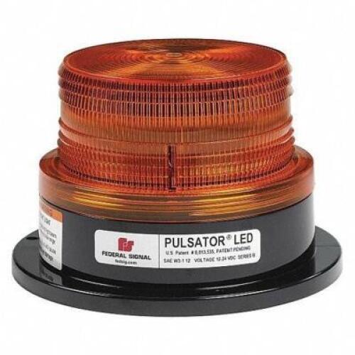 (2) BEACON LIGHT, AMBER, FLASHING