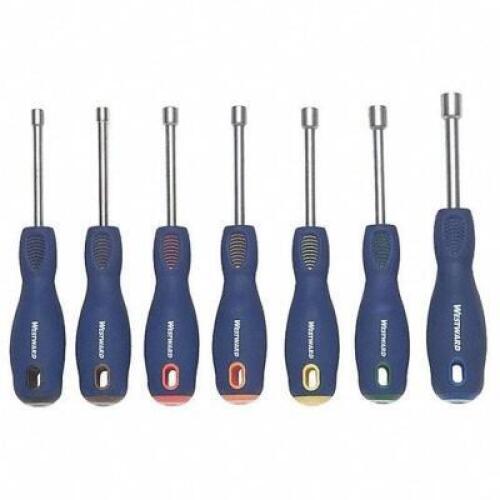 NUT DRIVER SET, NUMBER OF PIECES 7