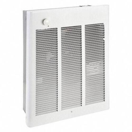 RECESSED ELECTRIC WALL-MOUNT HEATER, 3,600W/4,800W, 208/240V AC, 1-PHASE