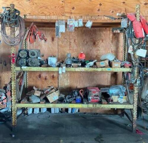(1) SECTION OF 8' X 8' PALLET RACKING (CONTENTS NOT INCLUDED)