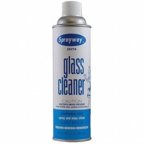 (6) GLASS CLEANER, 20 OZ CLEANER CONTAINER SIZE, HARD NONPOROUS SURFACES CHEMICALS