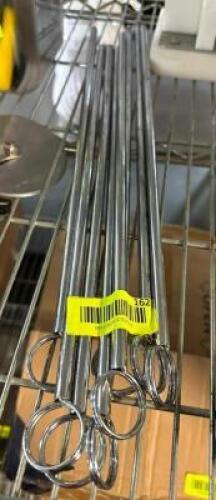 LOT OF NUMBER SIGN HOLDERS