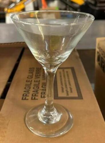 (12) EMBASSY MARTINI GLASSES
