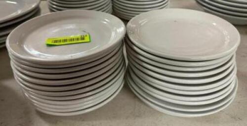 (24) SMALL CHINA PLATES