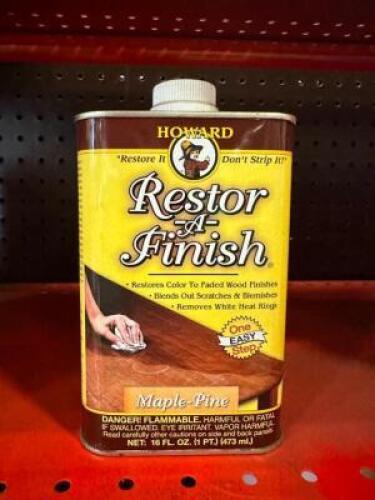 (6)- RESTOR-A-FINISH MAPLE PINE