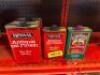 (4)- ASSORTED OIL FINISHES - 2