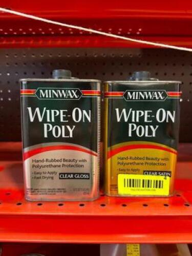 (2)- WIPE ON POLY