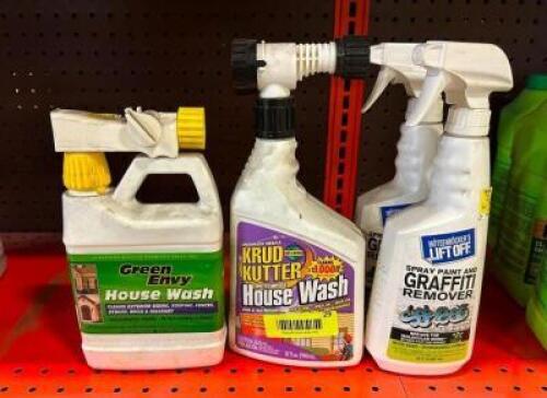 ASSORTED CLEANING CHEMICALS