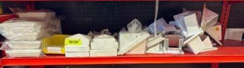 ASSORTED DECK BRACKETS AND HARDWARE