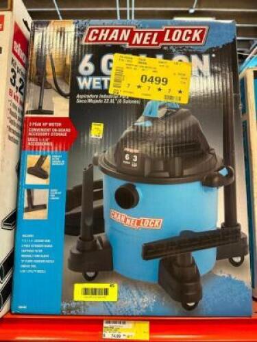 6 GALLON WET/DRY VAC