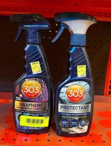 (2)- 303 SPRAY PROTECTANTS
