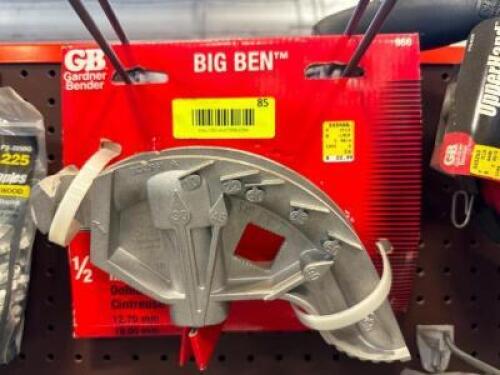 (2)- PIPE BENDER HEADS