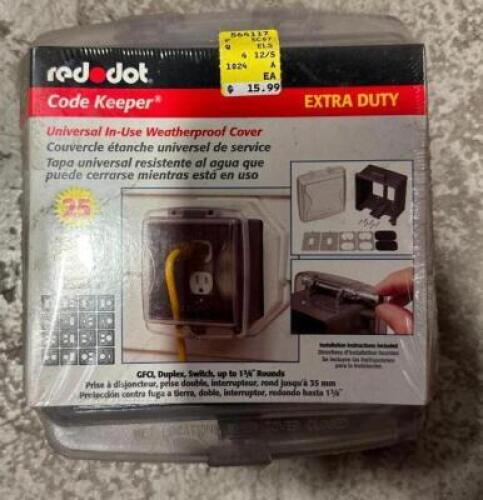 (2)- WATERPROOF OUTLET COVERS