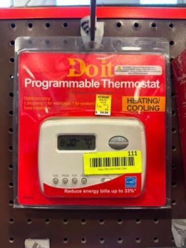 PROGRAMMABLE THERMOSTAT