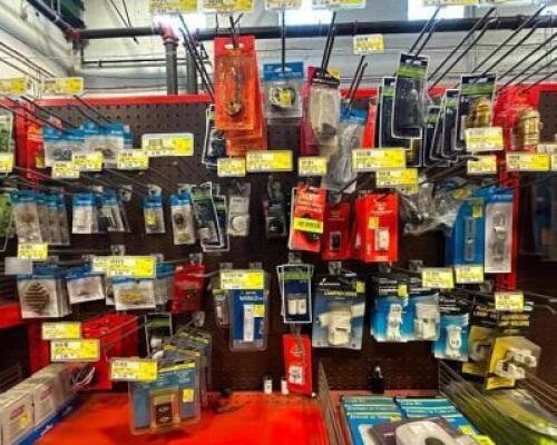 ASSORTED ELECTRICAL HARDWARE
