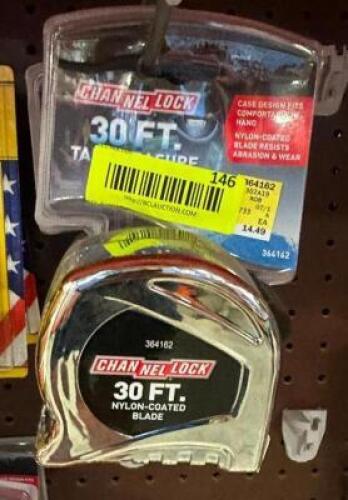 (3) 30' TAPE MEASURES