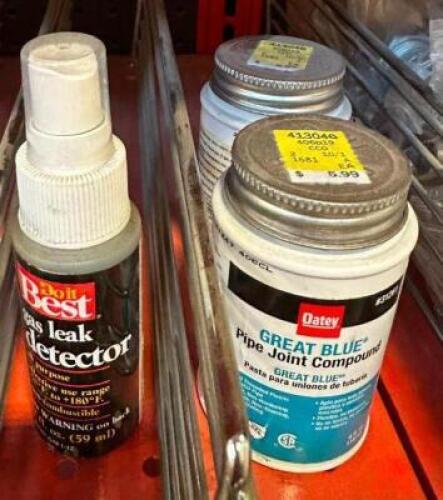 (2) GREAT BLUE PIPE JOINT COMPOUND AND GAS LEAK DETECTOR