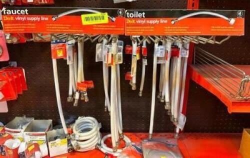 ASSORTED VINYL WATER SUPPLY LINES