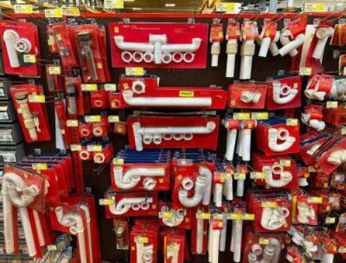 ASSORTED PVC JOINT PIECES