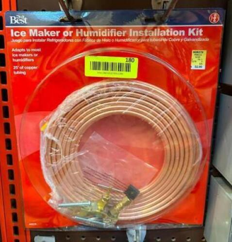 ICE MAKER OR HUMIDIFIER INSTALLATION KIT