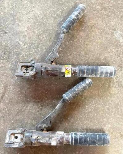(2) CEMBRE HYDRAULIC CRIMPING TOOL