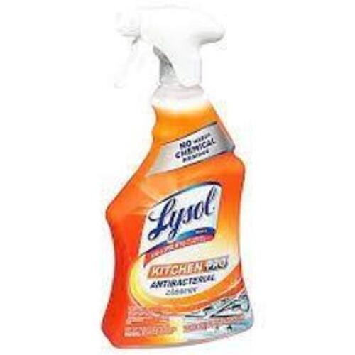 (6) LYSOL KITCHEN PRO ANTIBACTERIAL CLEANER