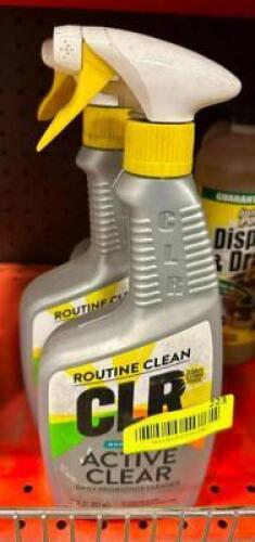 (3) BOTTLES OF ROUTING CLEAN ACTIVE CLEAR CLEANER
