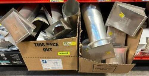 ASSORTED DUCT PIECES
