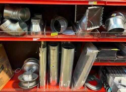 ASSORTED DUCTING AS SHOWN