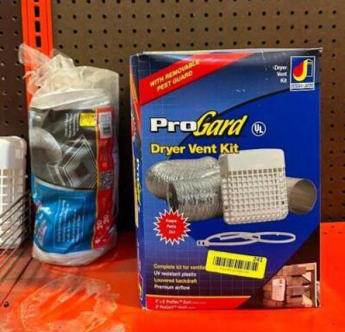ASSORTED DRYER VENT KITS