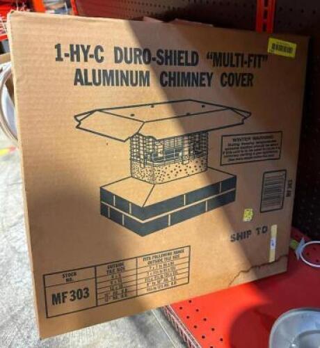 MULTI-FIT ALUMINUN CHIMNEY COVER