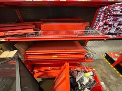 ASSORTED GONDOLA SHELVING