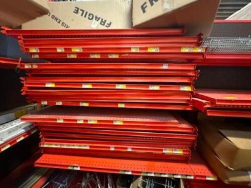 ASSORTED GONDOLA SHELVING