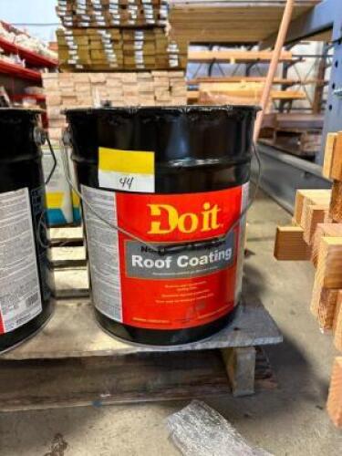 5 GALLONS OF NON-FIBERED ASPHALT ROOF COATING