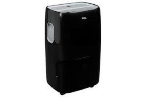 50 PINT (4,500 SQ. FT.) PORTABLE DEHUMIDIFIER W/PUMP FOR EXTRA LARGE ROOMS AND BASEMENTS, BLACK