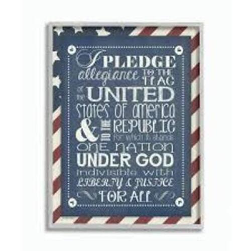 DESCRIPTION: (1) WALL ART, HANGING BRAND/MODEL: THE KIDS ROOM BY STUPELL INFORMATION: AMERICAN FLAG RETAIL$: $47.49 EA QTY: 1