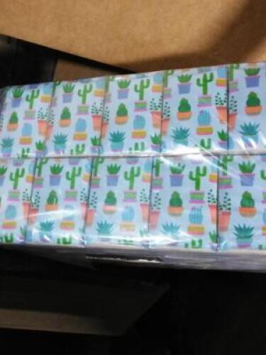 DESCRIPTION: (1) CASE OF (30) PACKS OF (50) SMALL NAPKINS QTY: 1