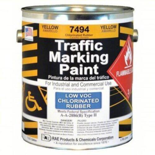 DESCRIPTION: (2) TRAFFIC ZONE MARKING PAINT BRAND/MODEL: RAE #4YNY4 INFORMATION: YELLOW SIZE: 1 GALLON RETAIL$: $81.69 EA QTY: 2